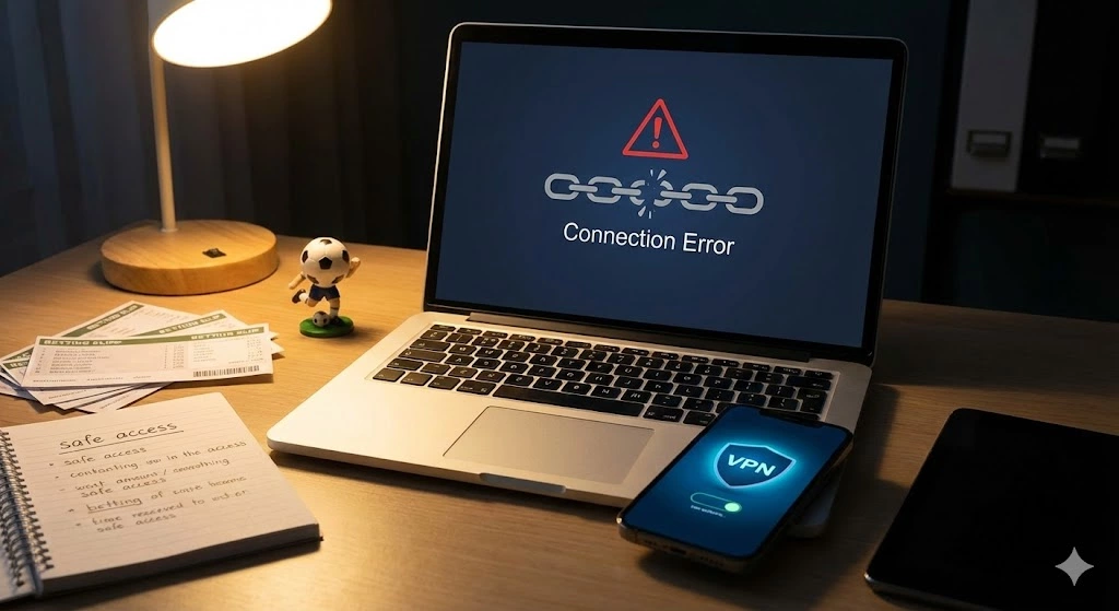 Trang KUBET bị sập hay do nh&agrave; mạng chặn? Cẩm nang truy cập kh&ocirc;ng chặn v&agrave; tối ưu c&aacute; cược b&oacute;ng đ&aacute; an to&agrave;n