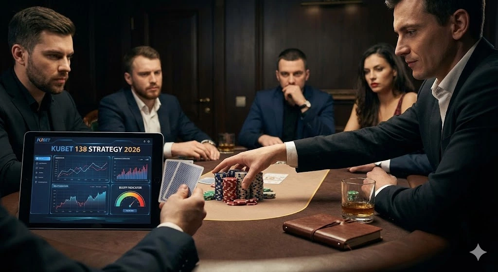 Nghệ thuật Bluff trong Poker v&agrave; Chiến lược Kubet 138 đỉnh cao 2026